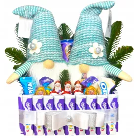    Milka Geschenkset für den Nikolaustag, Weihnachten, Mischung aus Süßigkeiten