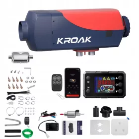    BENZIN-GASHEIZUNG WEBASTO ÖLGEBLÄSE 2KW 12/24V BLUETOOTH LCD