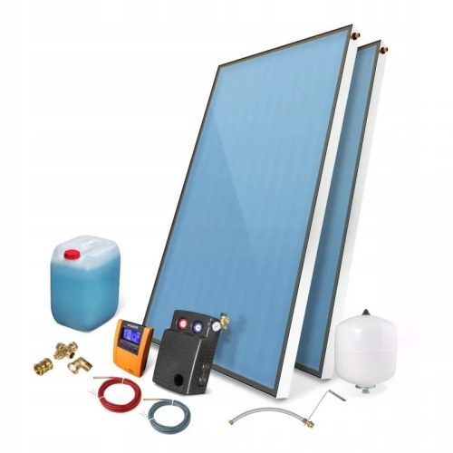 STANDARD-Solarset, Solarkollektor 2 x 2,8 ohne Speicher