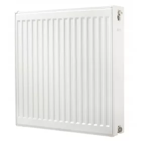    Flachheizkörper Diamond 1667 W weiß 800 x 600 x 102 mm - seitlicher Anschluss