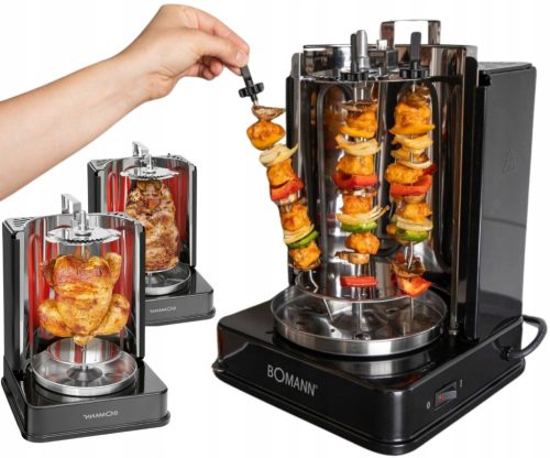  Elektrogrill Bomann DVG 3006 CB 1400 W