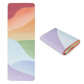  Spokey TRAVEL YOGA Reise-Yogamatte in Würfel gefaltet