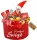  Weihnachtsgeschenkkorb WEIHNACHTSGESCHENKSET STERNE BOX MIT SÜSSIGKEITEN
