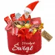  Weihnachtsgeschenkkorb WEIHNACHTSGESCHENKSET STERNE BOX MIT SÜSSIGKEITEN