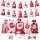  ADVENTSKALENDER WEIHNACHTSGESCHENK DIY 24 STÜCK TASCHEN Füllungen