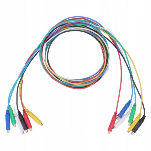  Magnetische Prüfkabel 6 Stück, flexibles Silikon, 30 V AC 5 A