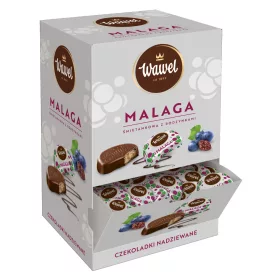   Wawel Malaga Pralinen mit Rosinenfüllung - praktische 2,5 kg Box