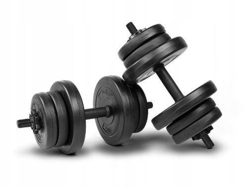  Be-Active.pl verstellbare Gusseisenhanteln 2x 10 kg