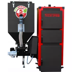    Zentralheizung Pelletofen Holz Öko-Erbsenkohlekessel Kessel 24 kW Tech-Spaw 5 Klasse