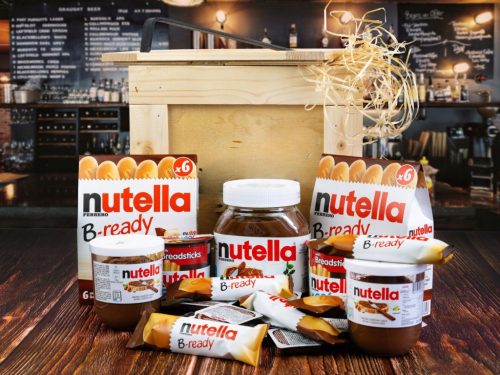  Geschenkbox mit Nutella Bonbons Box Kinder WEIHNACHTEN zum Nikolaus Geschenk LOM