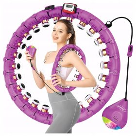  Hula Hoop mit Noppen SPMOOVE 120 cm lila