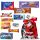  Süßes Geschenk-Weihnachtspaket mit Weihnachtsmann-Mega-Mix-Süßigkeiten