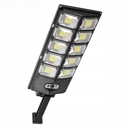  LED-SOLARLAMPE MIT BEWEGUNGS- UND DÄMMERUNGSSENSOR, 1000 W, FERNBEDIENUNG, STRASSENHALTERUNG