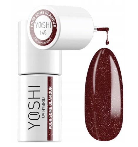  Yoshi Hybrid Nagellack Sip Sip Hooray 6 ml 145 Für etwas Glamour