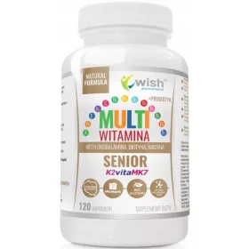   Wish Multiwitamina Senior mit Vitaminkomplex B, ADEK, C - 120 Kapseln