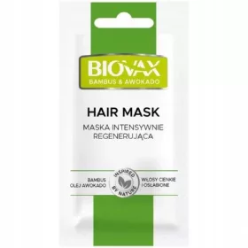  Biovax Bambus- und Avocadoöl 20 ml Haarmaske