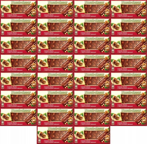 40x Alpen Gold Nussbeisser Milchschokolade mit ganzen Haselnüssen, 100g