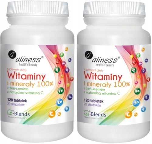 Multivitamin- und Mineralienkomplex, 240 Tabletten - Tägliche Nahrungsergänzung