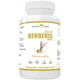   Berberis Extrakt 400mg - 120 Kapseln von NATURAL HERBS® für eine gesunde Lebensweise
