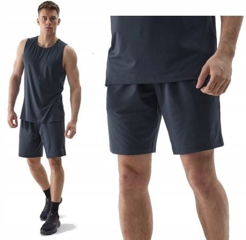  4F Herren Classic Atmungsaktive Trainingsshorts TFSHM383 > M