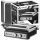  Abrams B-281 2000W Grilltoaster Silber/Grau