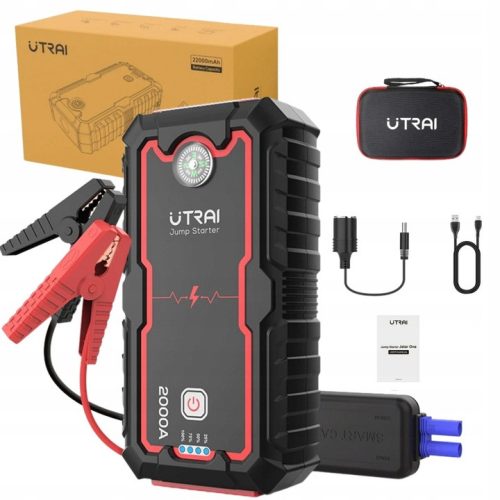  STARTER BOOSTER START 2500A Starthilfe UTRAI Car Booster Power Bank PL