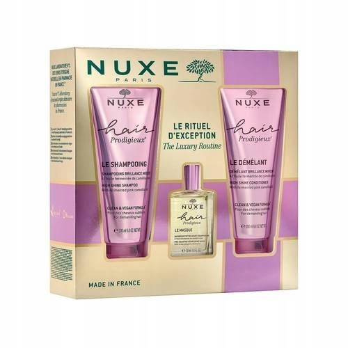  NUXE XMAS CHRISTMAS SET Hair Prodigieux Shampoo 200 ml + Spülung 200 ml
