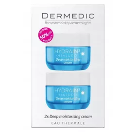 DERMEDIC HYDRAIN3 Intensiv Hydratisierender Creme 2x50ml Set