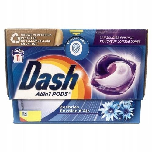  DASH All in 1 Wäschekapseln Meeresbrise, 11 Stk.