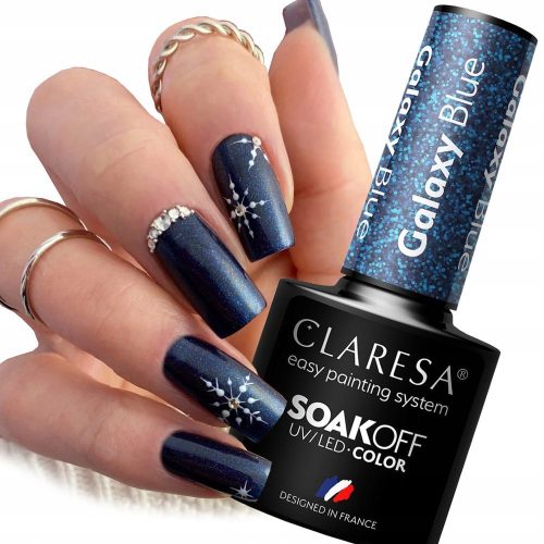  Claresa Galaxy Blue Hybrid Nagellack 5g