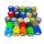 REA COHESIVE BANDAGE Set - Elastische, Selbsthaftende Bandagen, Bunt, 26 Stück