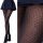  Fenome gemusterte Strumpfhose LULU114 40den schwarz Nero Größe 3/4