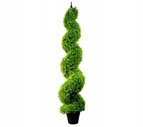 Premium Kunst-Buchsbaum in Spirale 150 cm - Elegante Dekoration für Innen und Außen