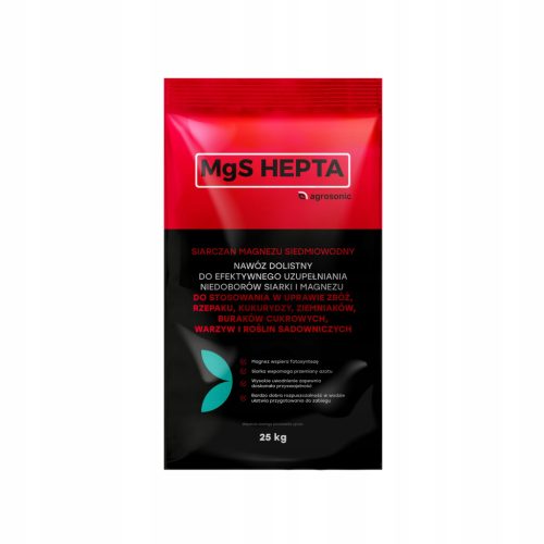 Agrosonic MgS HEPTA: Hochwertiger Dünger für effiziente Magnesium- und Schwefelversorgung