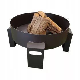  GROSSE GARTENKAMIN-GRILL-LAGERFEUERSCHALE 60 cm STAHL 18055