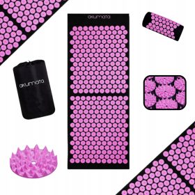  AKUPRESURE-MATTE XXXL ROSA KISSEN-MASSAGE-SET