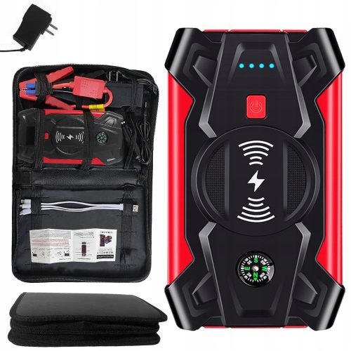 LEISTUNGSSTARKER JUMP STARTER BOOSTER POWERBANK LED 20000MAH