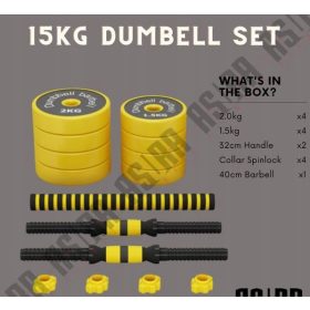  VIVITORY verstellbare Langhanteln 15 kg