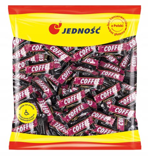 Kaffeebonbons "Jedność Karmelki Coffee" 1kg - Für Kaffeeliebhaber