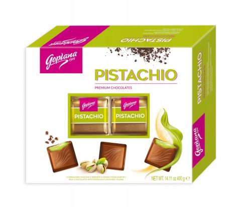 Goplana Pistazien Pralinen - MIlchschokolade 400g