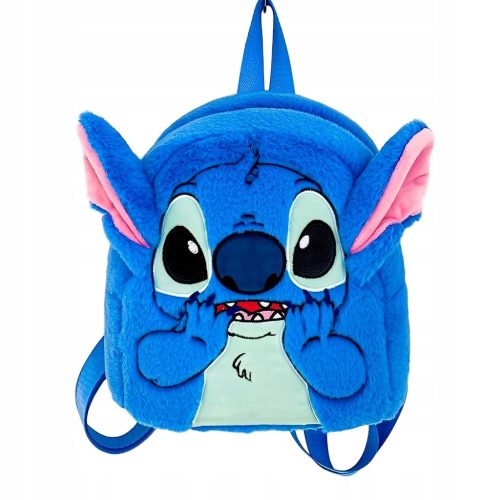 Kinder Rucksack Lilo & Stitch - Plüschiger Disney-Begleiter in Blau