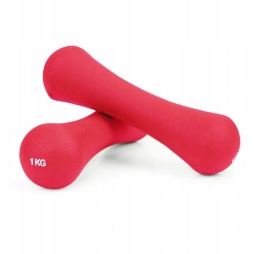  2x NEOPREN-Hanteln Hanteln FITNESS-SET 1KG für ÜBUNGEN
