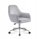  Samtdrehbarer Bürostuhl für das Büro-Wohnzimmer Mark Adler Future 5.2 Grau