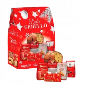    Dolce Gioiello Set mit 5 Süßigkeiten für Weihnachten, italienisches Weihnachtsgeschenk