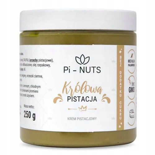 Pistaziencreme "Königin Pistazie" ohne Zuckerzusatz 250 g - PI-NUTS