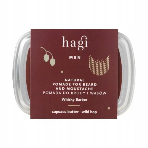  HAGI Whiskey Barber Bart- und Schnurrbartpomade