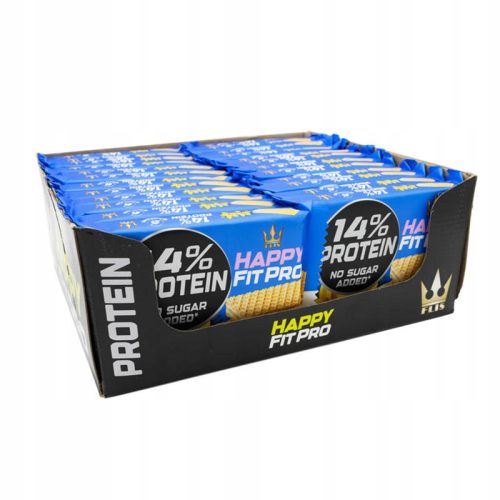 Happy FIT PRO Vanillewaffeln ohne Zuckerzusatz, 95g