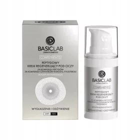    BasicLab Peptide Regenerierende Augencreme mit reichhaltiger Konsistenz, 15 ml