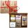  Weihnachtsgeschenkbox mit Tee, Süßigkeiten und Honig für alle