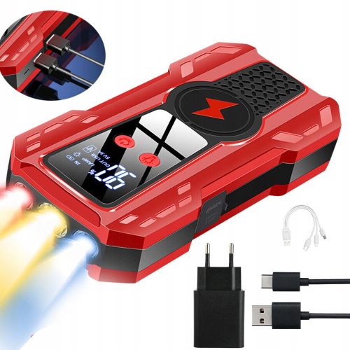  AUTO-GLEICHRICHTER JUMP STARTER BOOSTER POWERBANK 12V 99900MAH